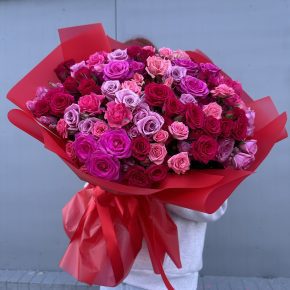 Мікс кущових троянд